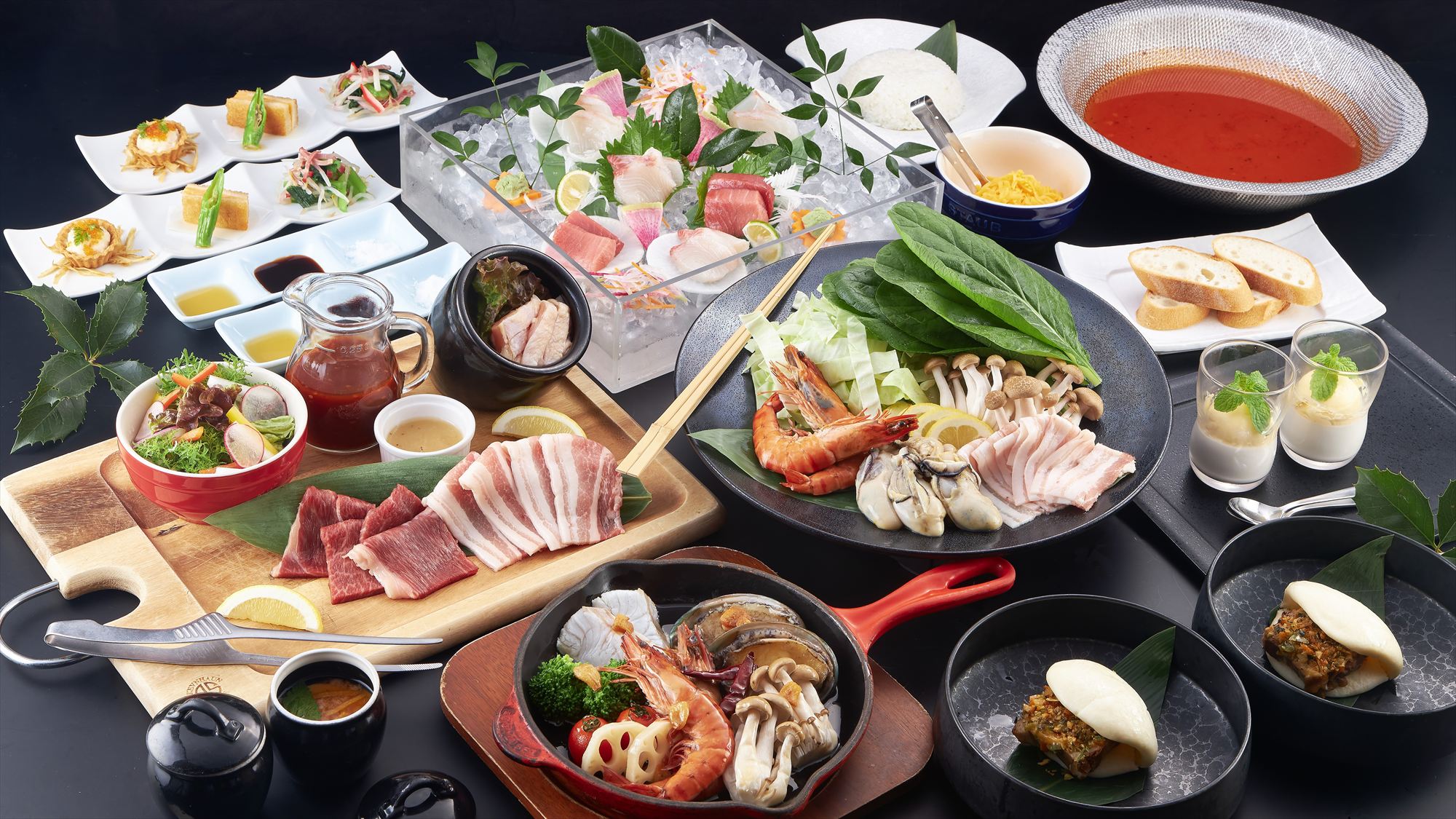 2025冬のテラスダイナー美食コース