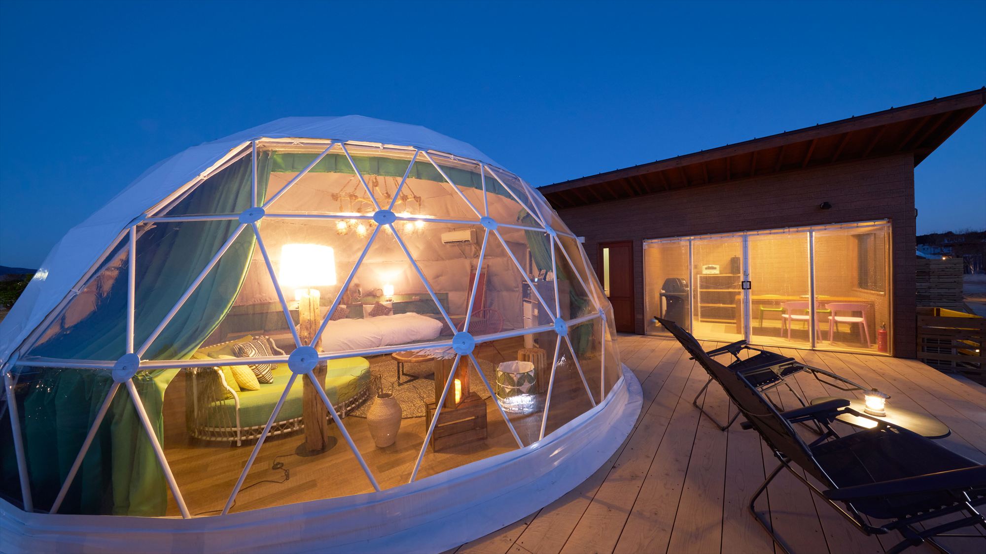 GRAX yard／ホテルライクな居心地の良さを満喫する新しいグランピング。