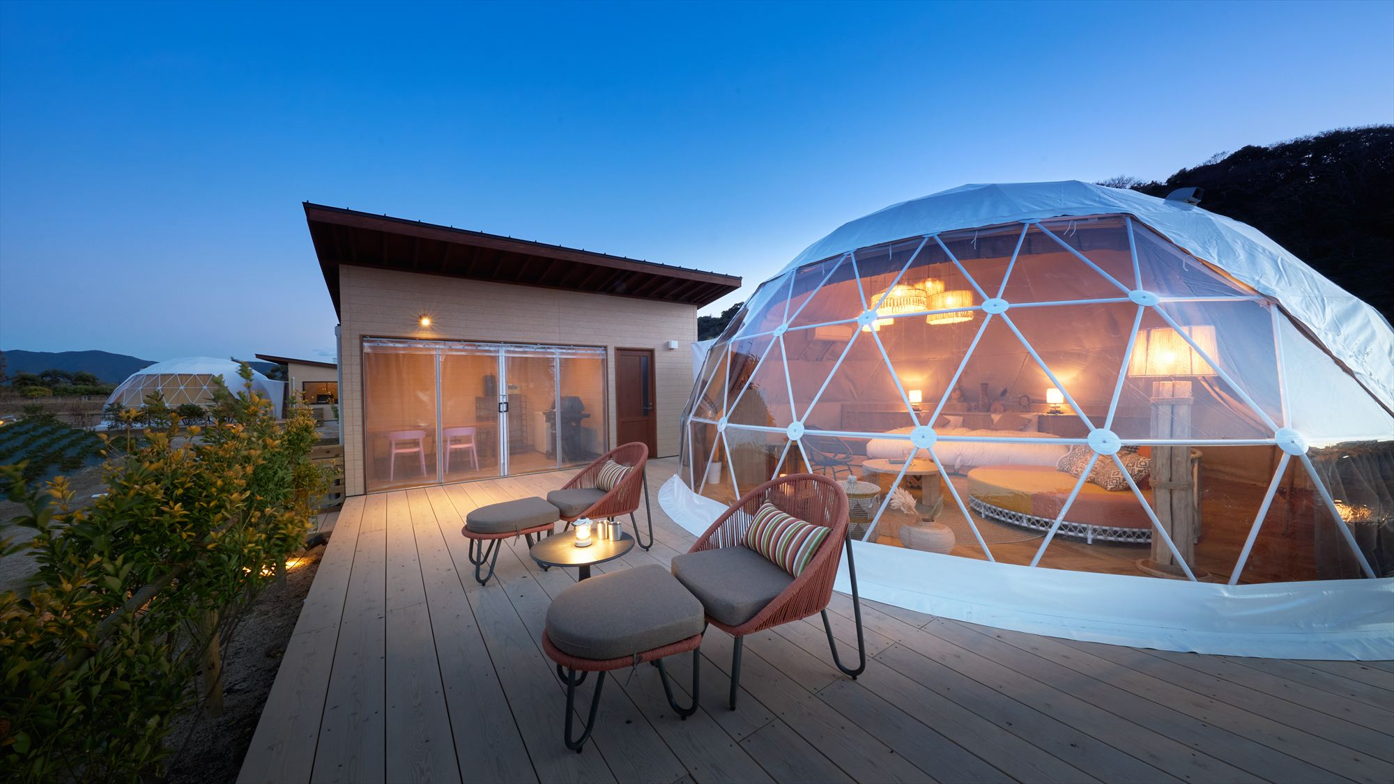 GRAX yard／ホテルライクな居心地の良さを満喫する新しいグランピング。