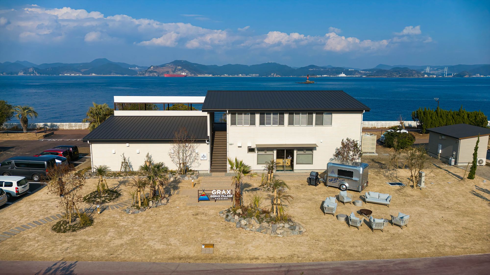 ホテルライクに楽しめる日本最大級のグランピングエリア「GRAX OCEAN VILLAGE」