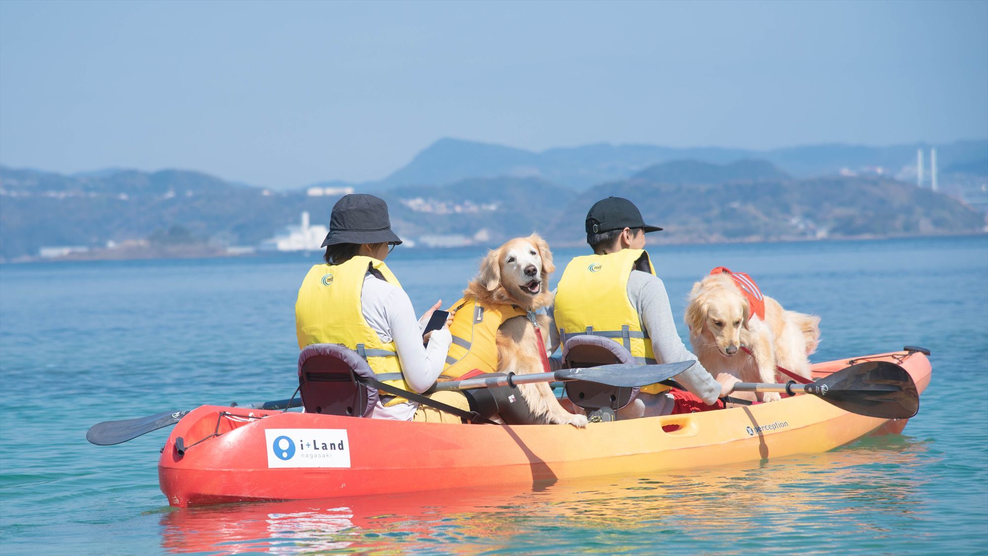 ワンちゃんSUP&カヤック