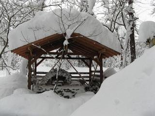 冬の石窯