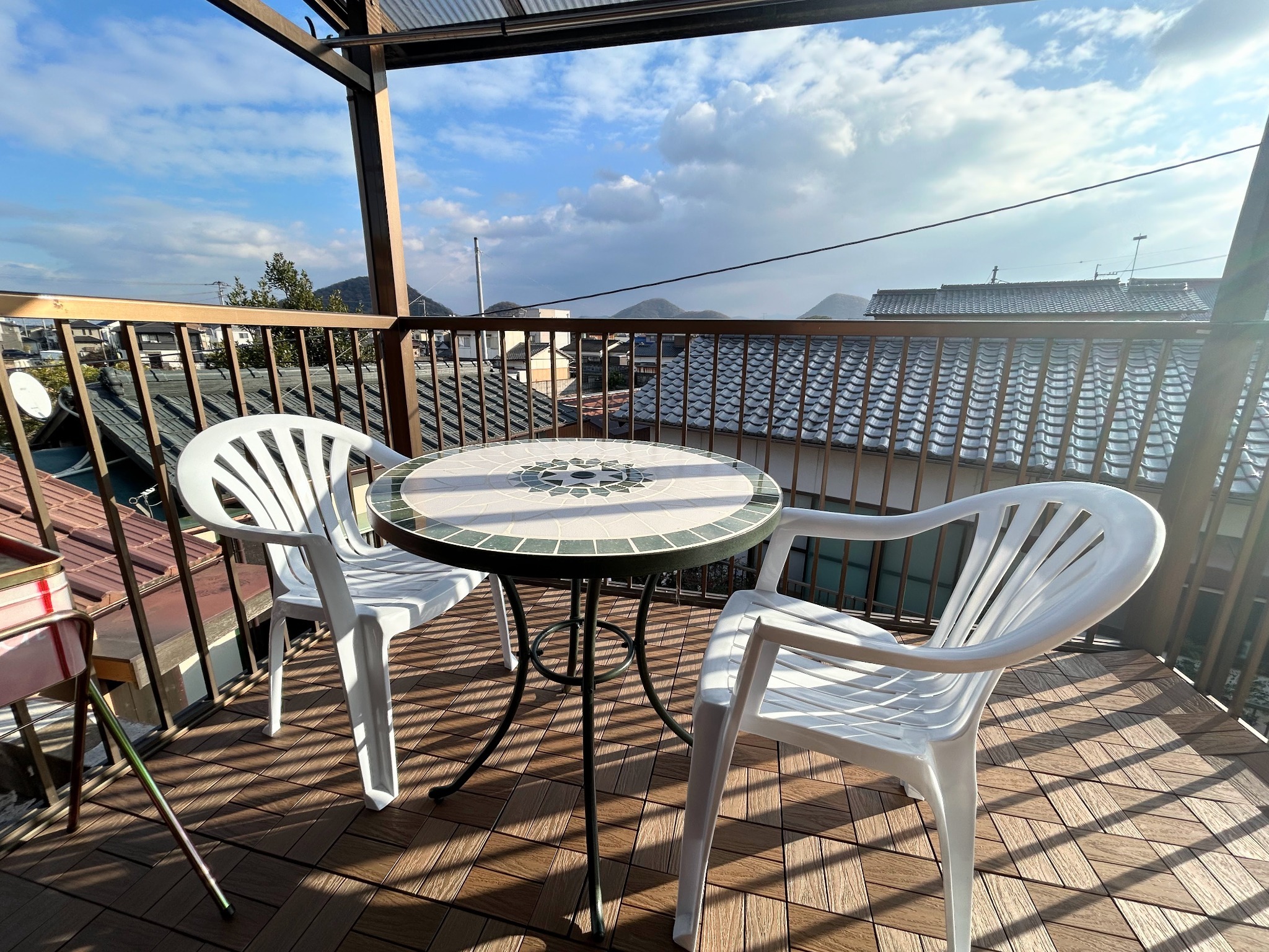 バルコニー（バルコニー限定喫煙OK　灰皿設置あり）