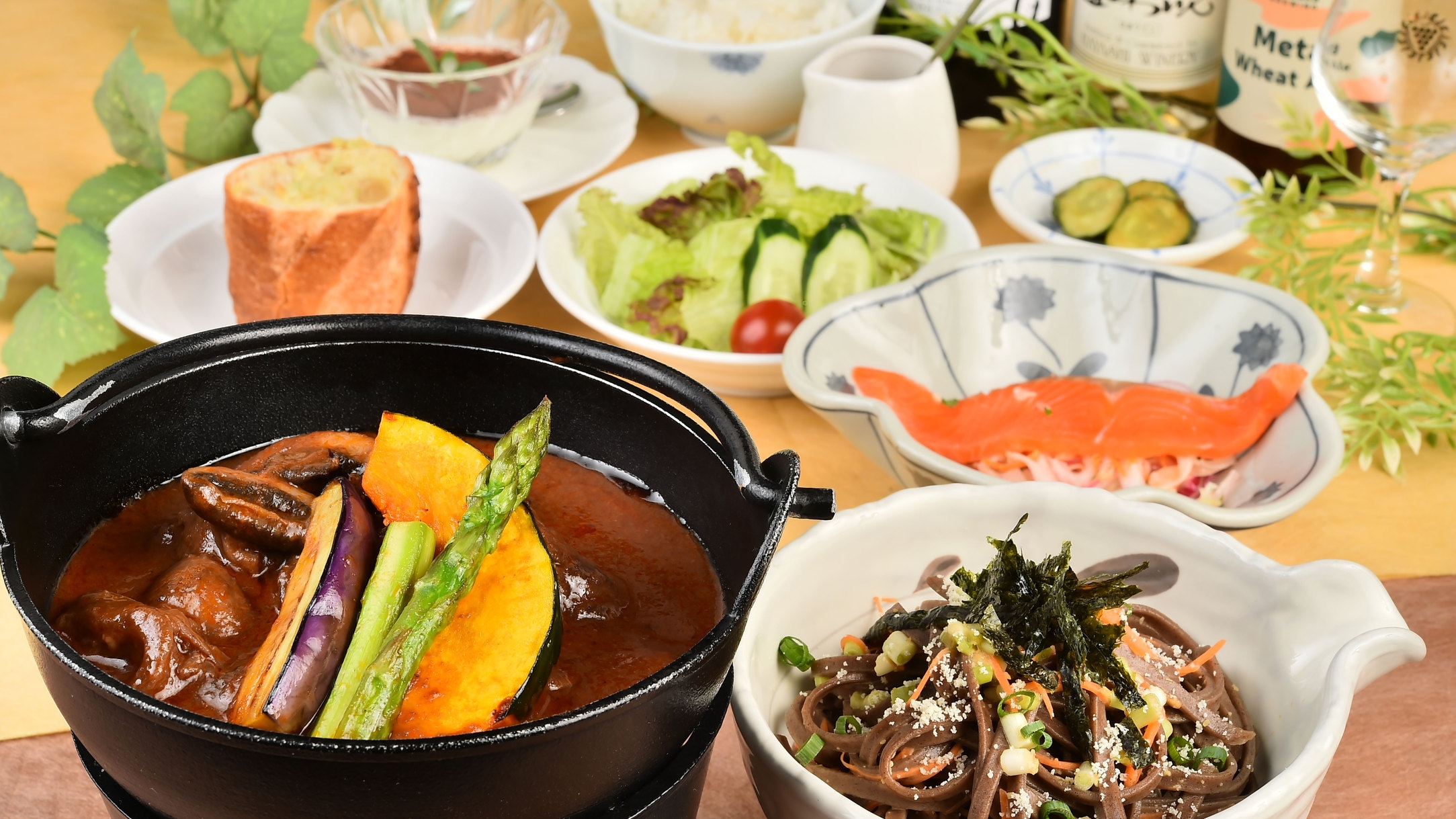 【スタンダードコース】花南名物！！〜和とフレンチの融合〜ビーフシチューコースプラン【1泊2食】