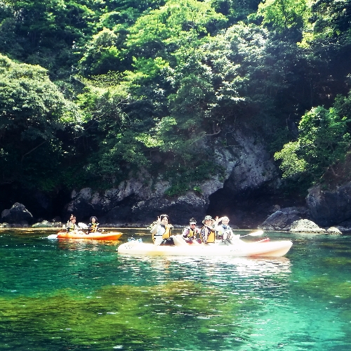 【若狭湾カヤック】初夏＆夏休みは無人浜でてんこ盛りの海遊びを！カヤック3時間コース＜翌日午前の部＞