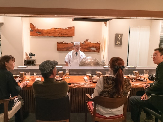 ・【天ぷら竜】ご家族やご友人と、贅沢なお食事時間をお楽しみください