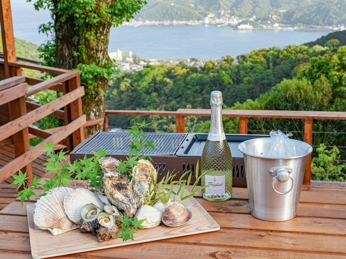 ・【BBQ】海を望みながらBBQもお楽しみいただけます　※有料（食材・炭は要持参）