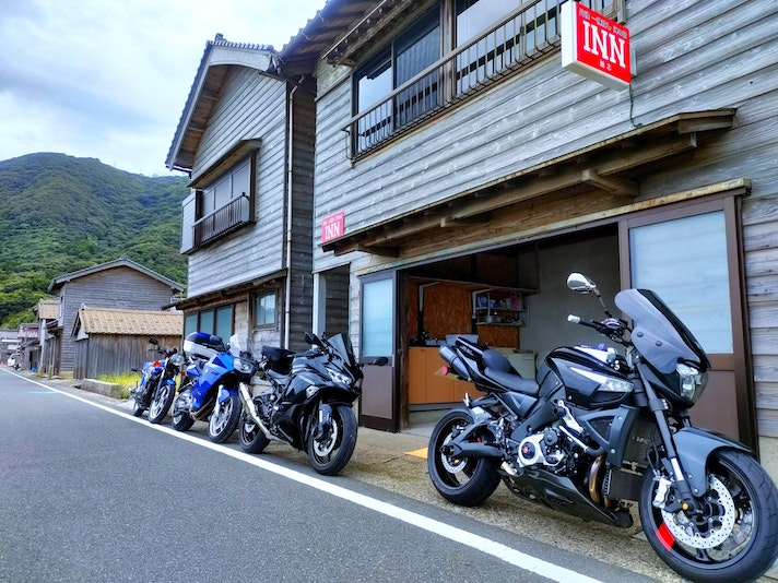 バイク保管可能