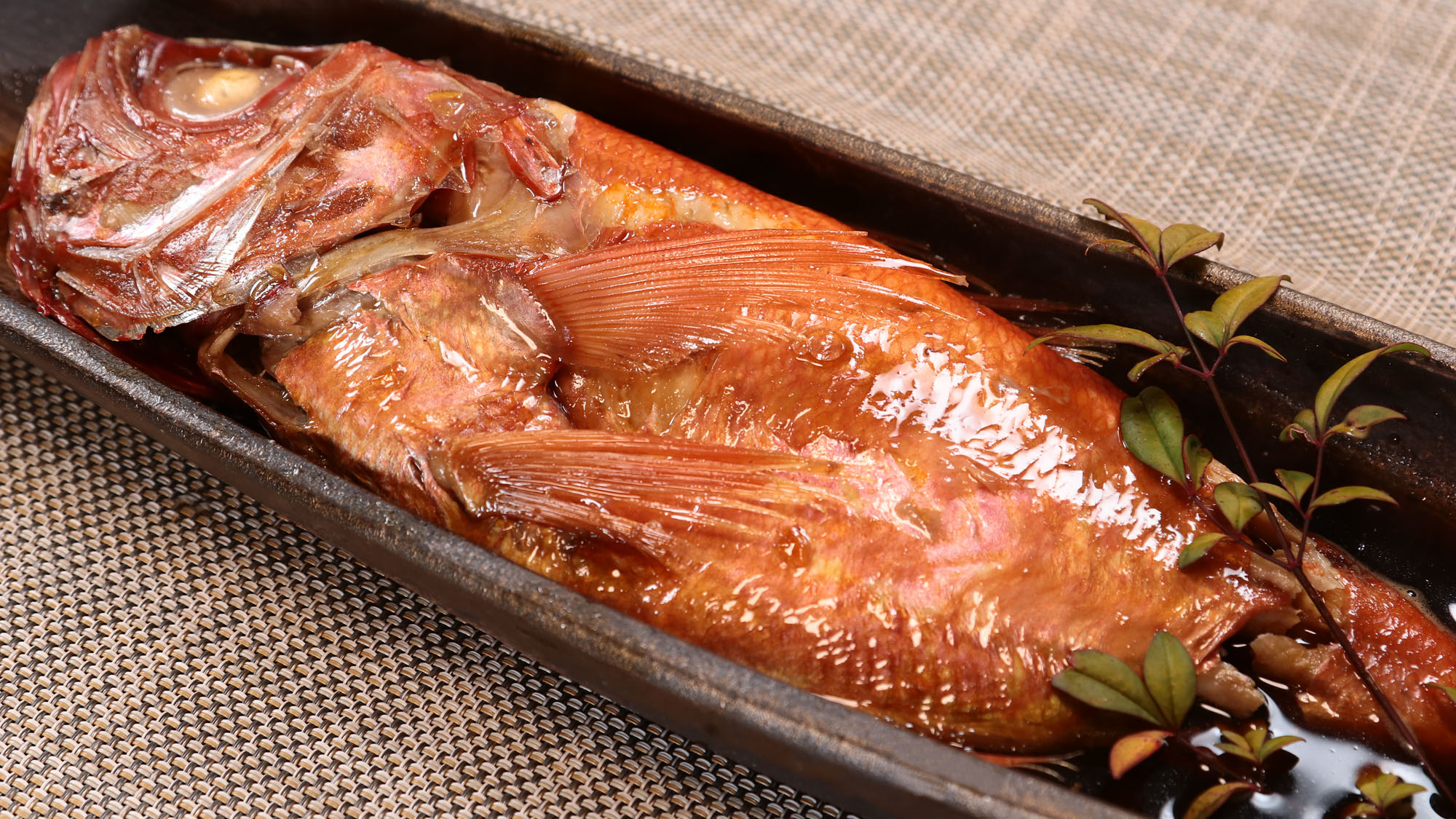 【夕食】煮魚＊金目鯛の煮付け