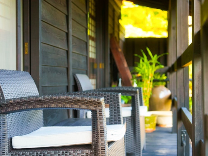 ・【テラス】心地よい風を感じる時間を当館のテラスでは体験いただけます