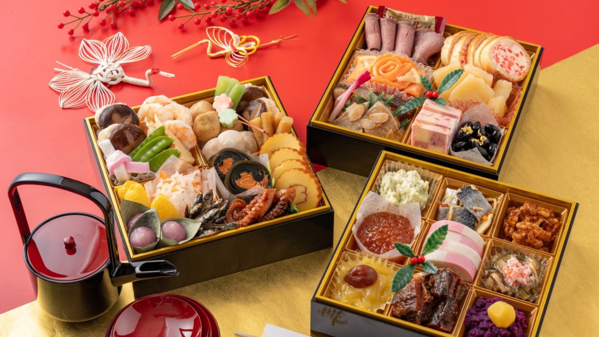 おせち（4名分）＆正月遊び付☆ご家族・グループで迎える笑顔あふれる新年（2泊3日）（素泊まり）