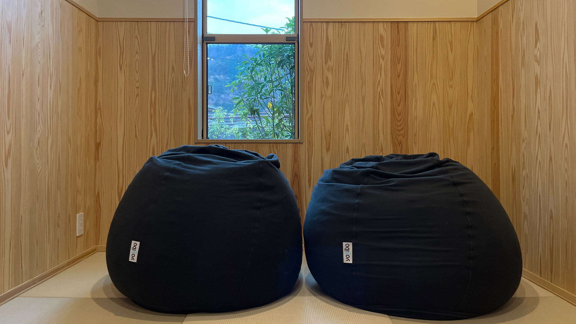 【D1/D2タイプ】人気のビーズクッションを設置