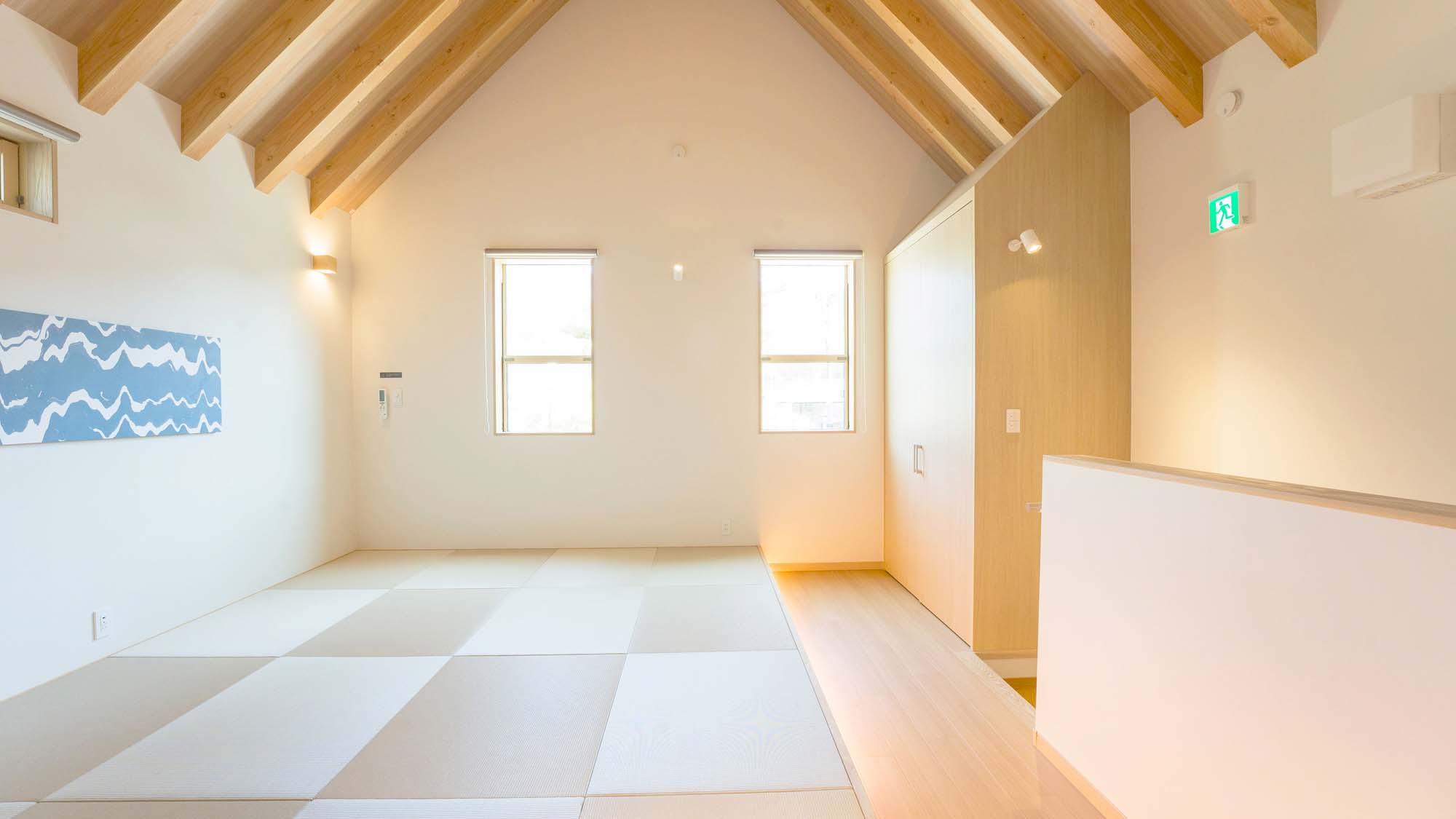 【Bタイプ：寝室（小上がり）】外からの日差しが心地よい、小上がり(２階）