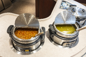 朝食　やさいたっぷりスープ