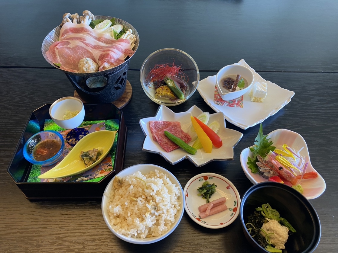 【貸切露天風呂付き昼食プラン】海鮮会席と貸切露天風呂で優雅な日帰り旅