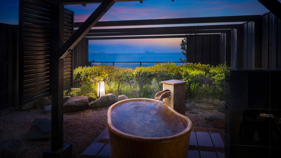 【本丸】客室露天風呂　一例