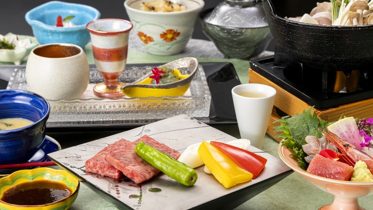 【貸切露天風呂付き昼食プラン】海鮮会席と貸切露天風呂で優雅な日帰り旅