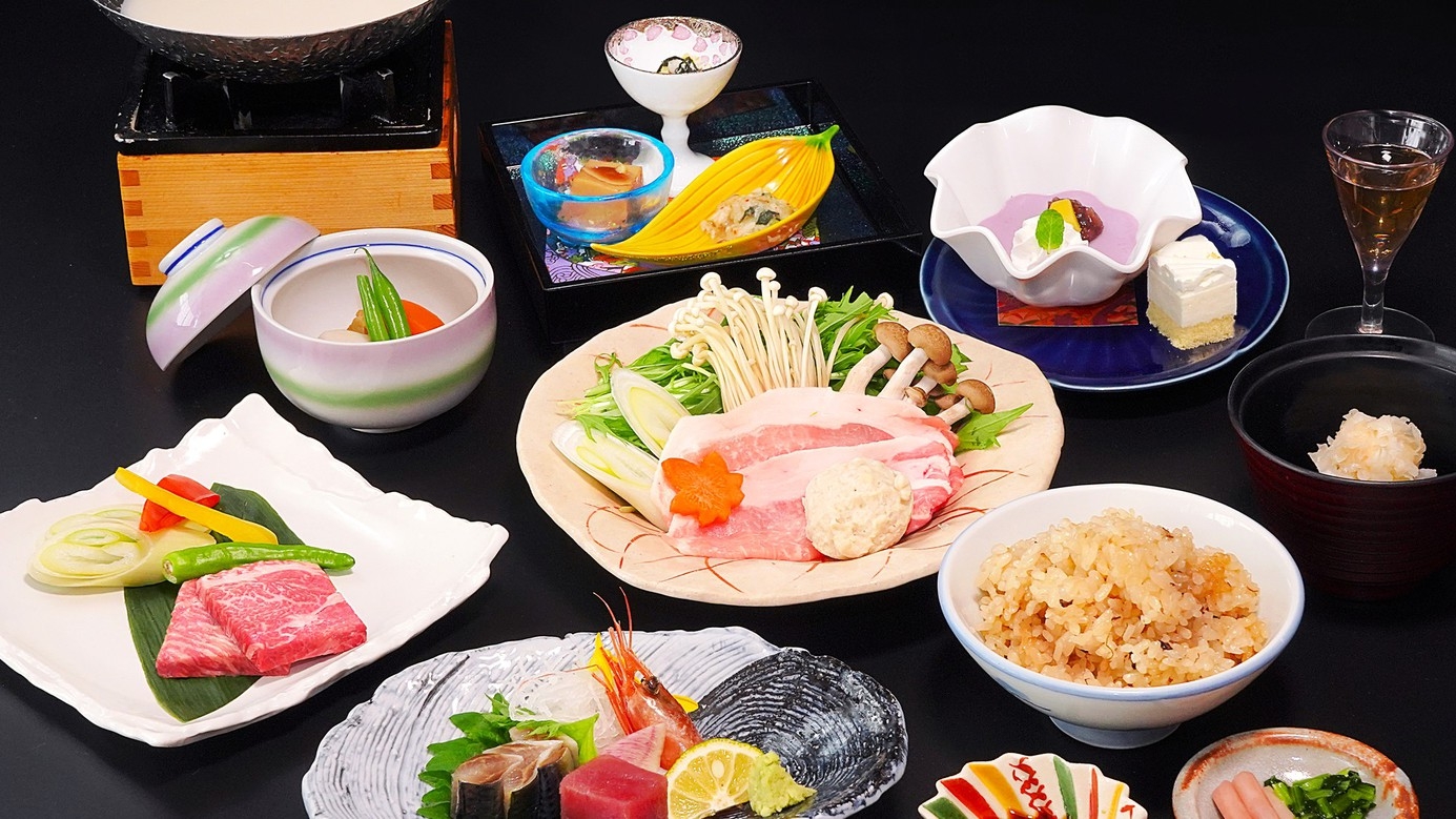 【貸切露天風呂付き昼食プラン】海鮮会席と貸切露天風呂で優雅な日帰り旅