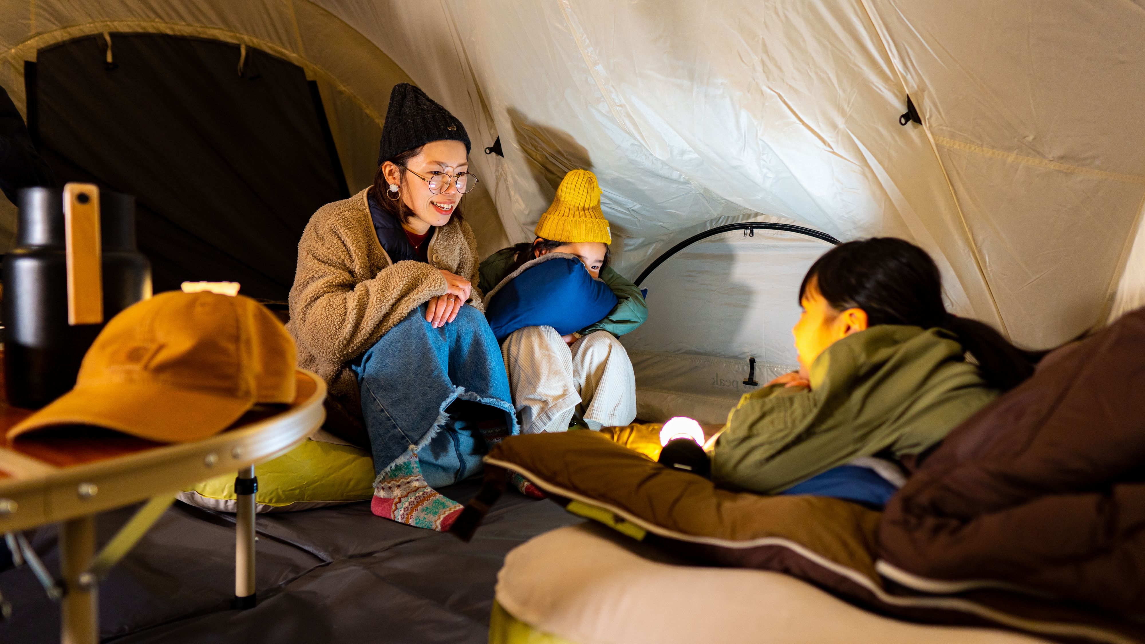 ファミリーで自然の中、ご滞在下さい♪
