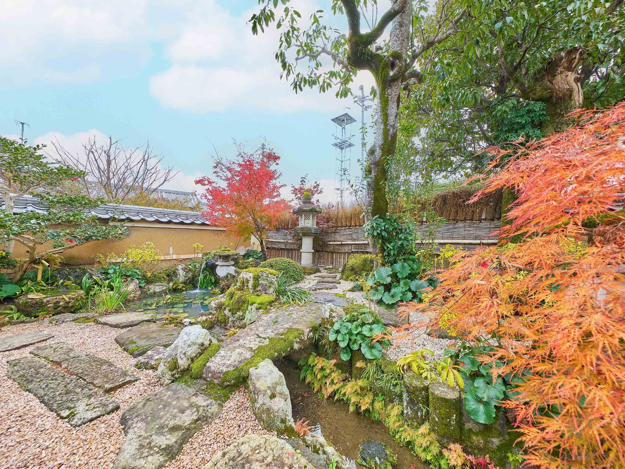 ・【庭園】風光明媚な景観　静かに眺めれば心が洗われるようです