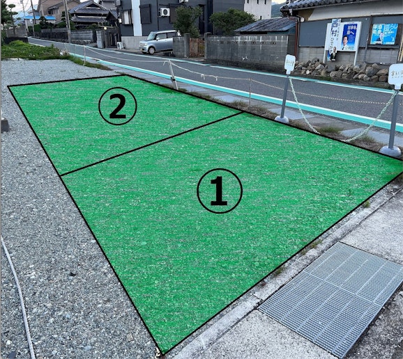 駐車場（縦2台分）を用意しております。 We have 2 parking spaces...