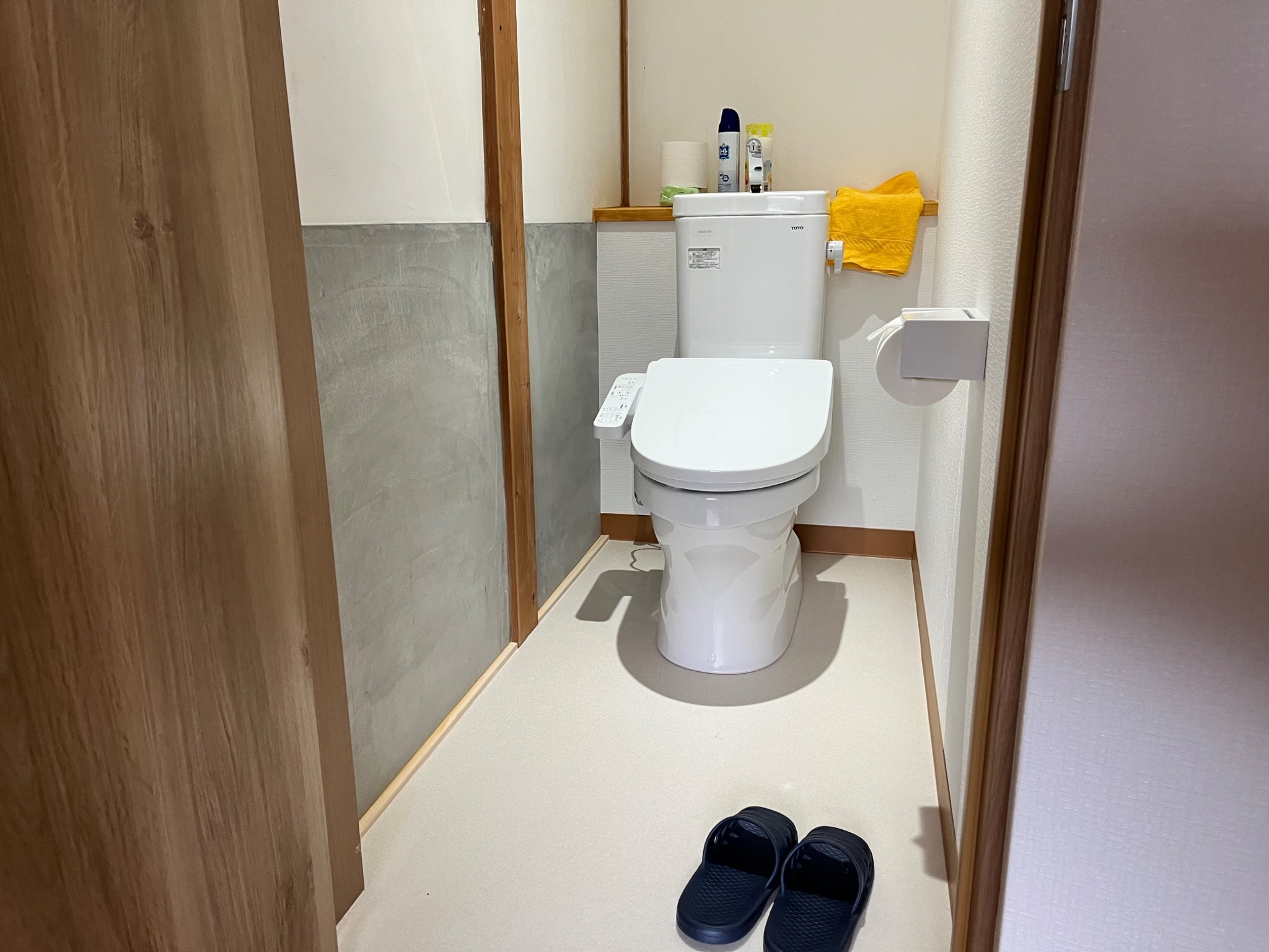もちろんトイレはウォシュレット付き!
