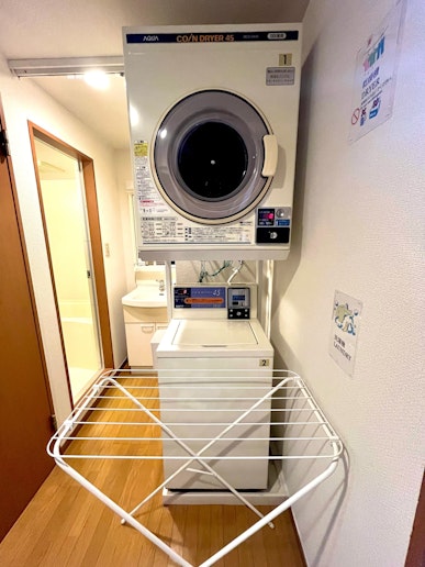 コインランドリー/乾燥機あります。洗剤は無料です