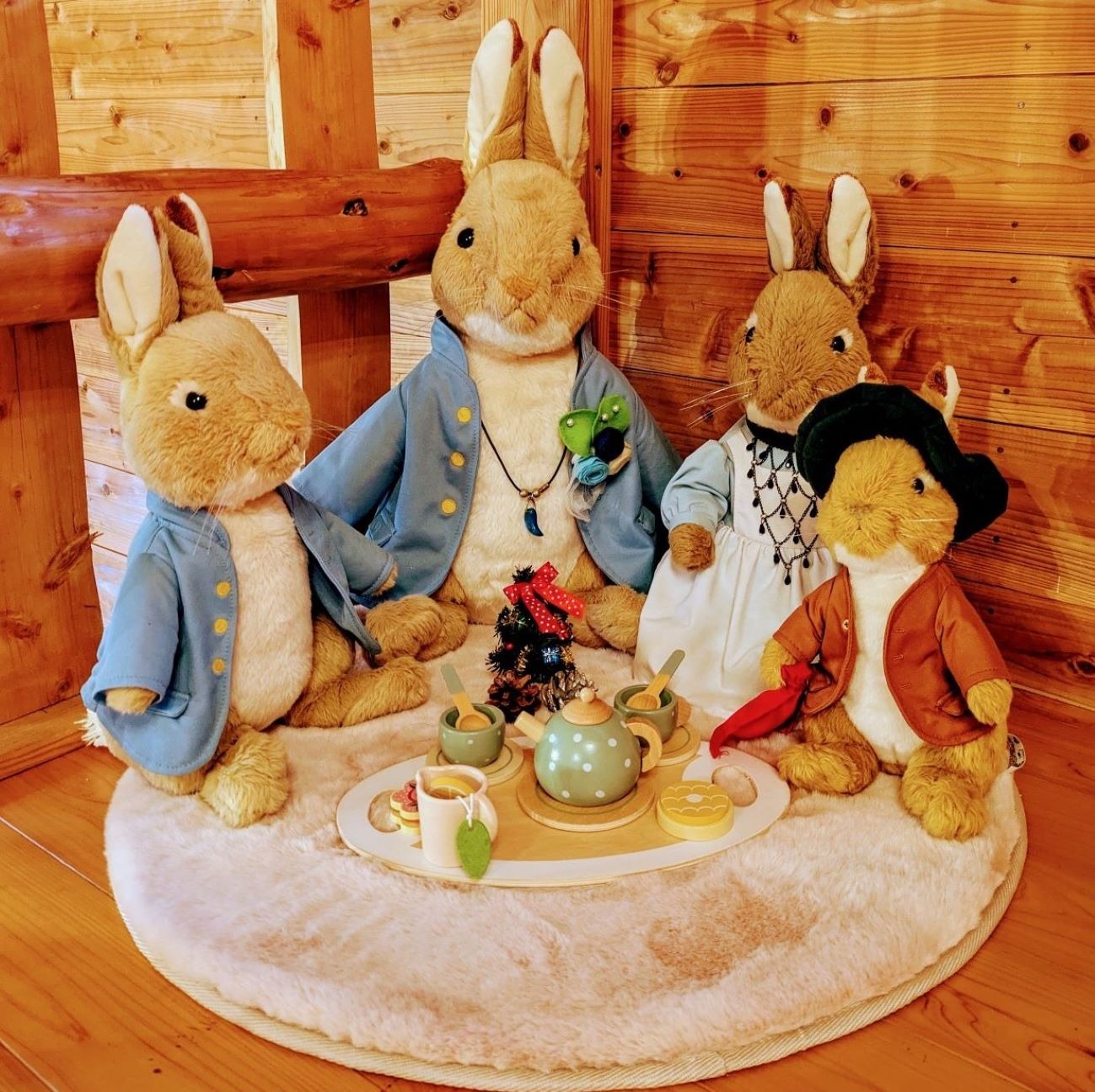 ピーターラビットの家族