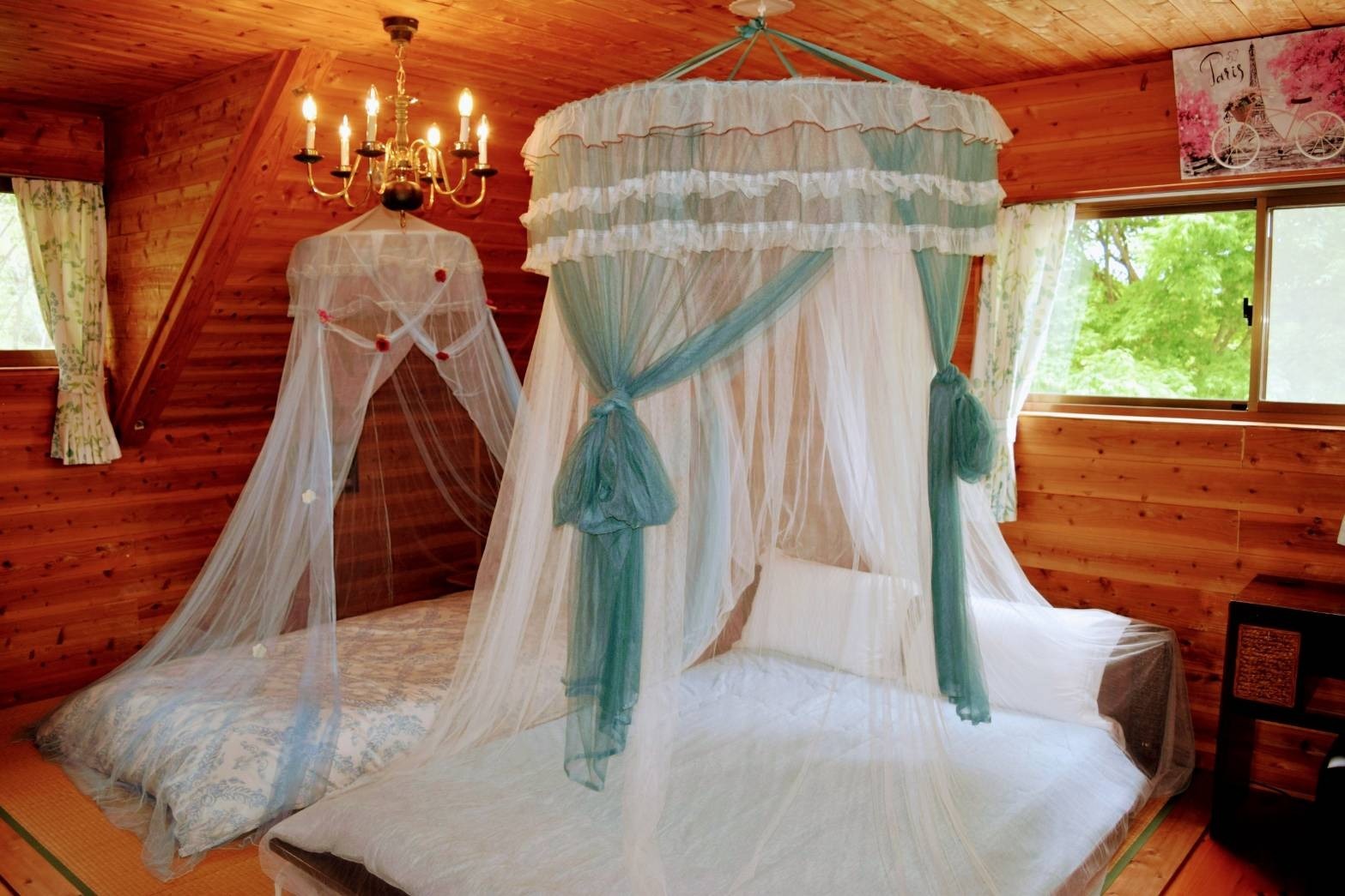 寝室（夏仕様）