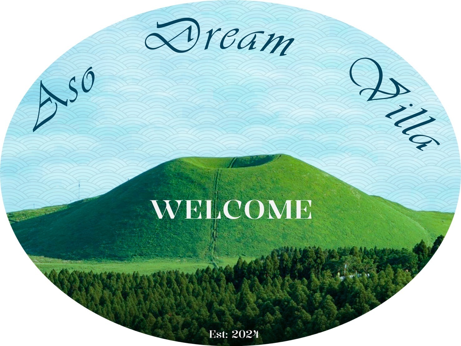 当ヴィラの看板です。