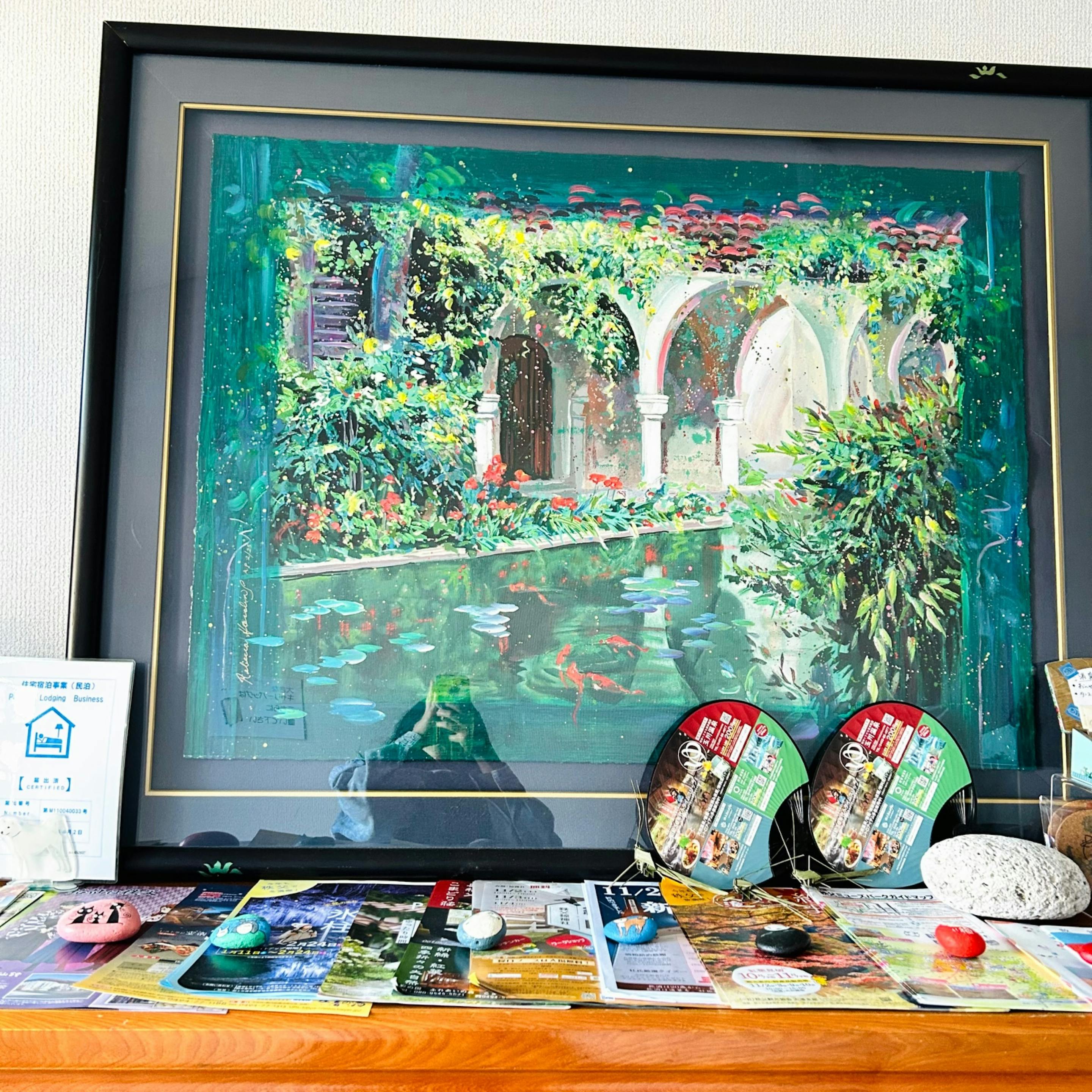 秩父観光のパンフレットたくさん置いてます♪