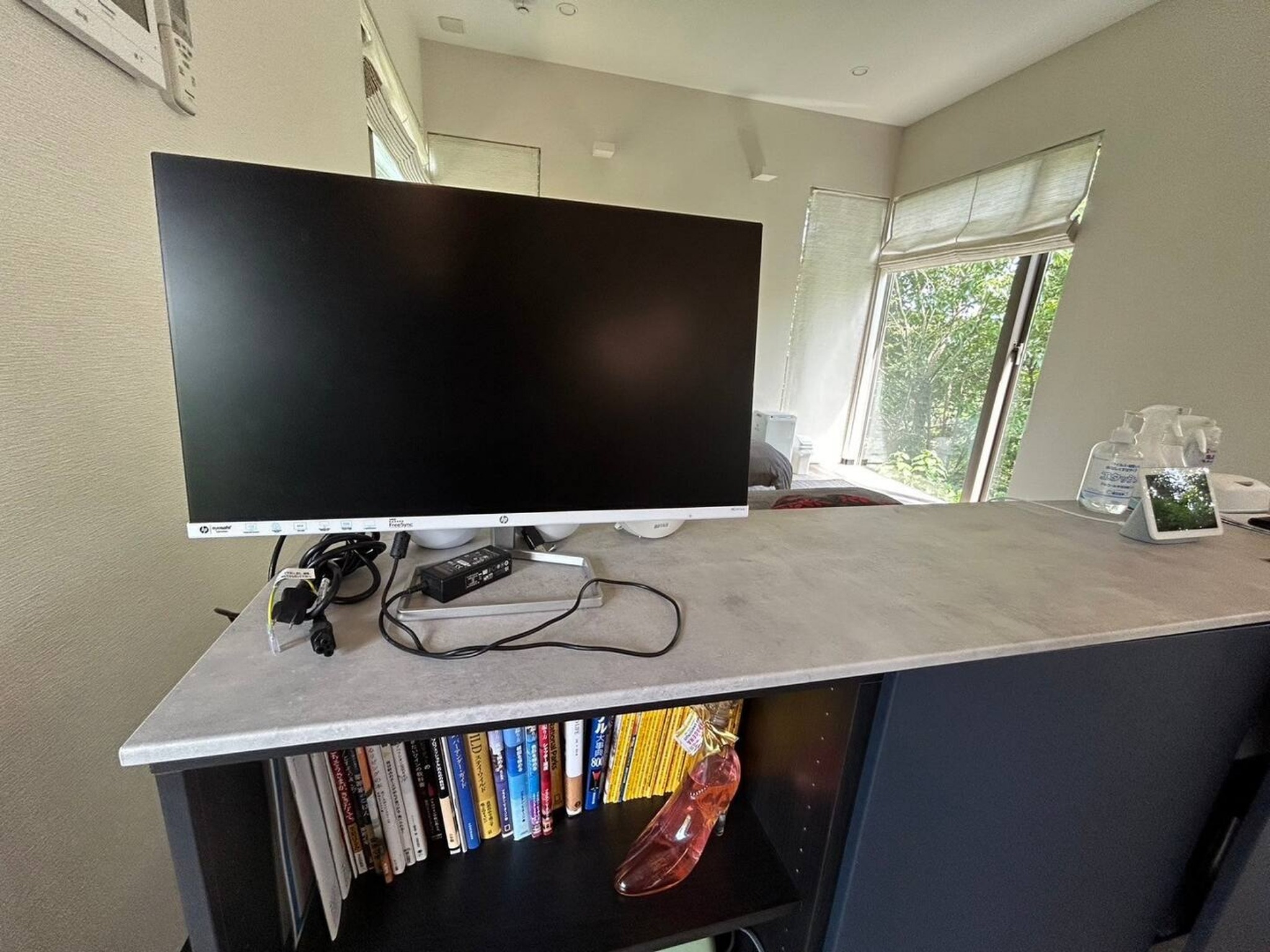 ワーケーション用にモニター完備