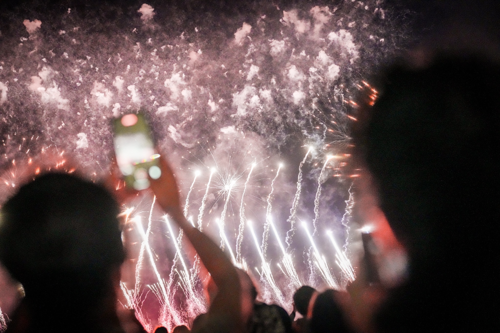 夜は大迫力の熱海花火大会へ