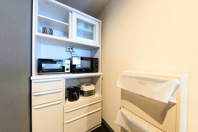Home appliances are equipped! 必要な家電はキッチンに揃えております！