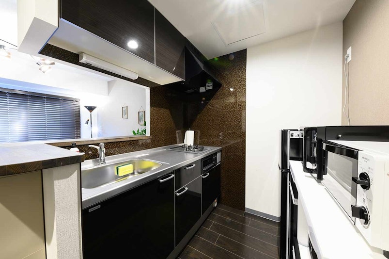 Spacious kitchen area☆ 広々としたキッチンです☆