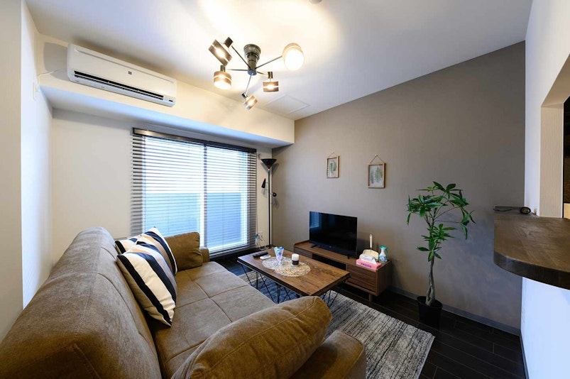 There is a TV in the living room☆ リビングにテレビがございます☆