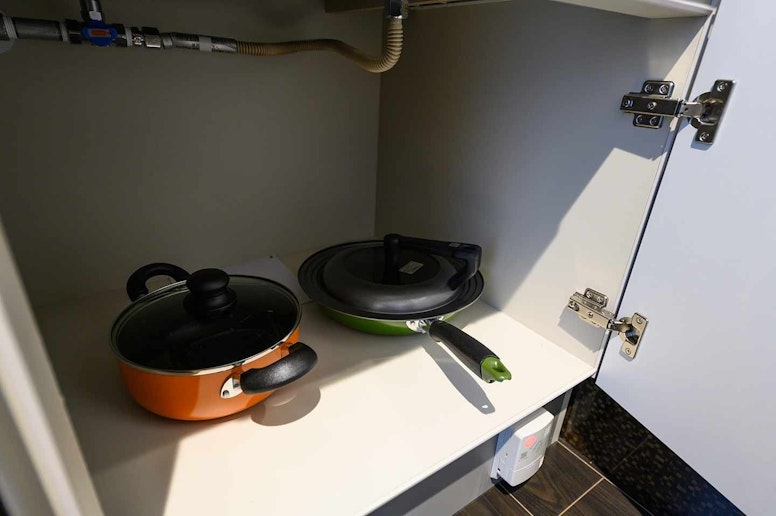 Pot and pan are provided☆ お鍋やフライパンもございます☆