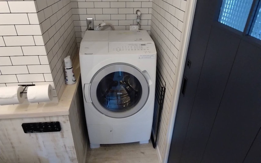 洗濯乾燥機完備！