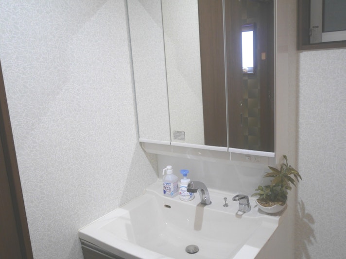 洗面台です。