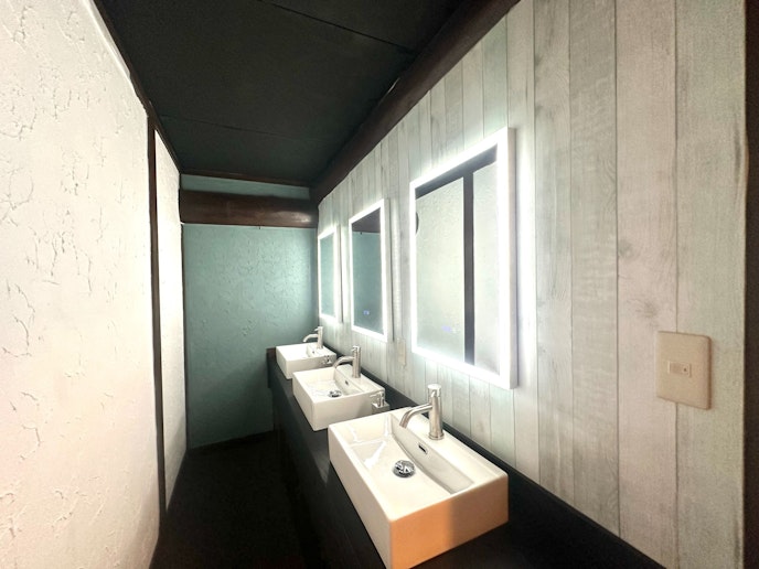 Shared Vanity Area