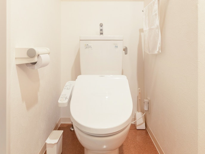 ・【トイレ】洗浄機付便座付。清潔感を保つように心がけております