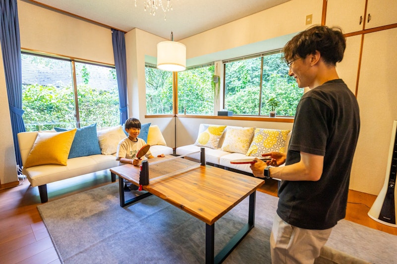 ピンポンも楽しめます