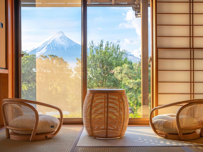 ・【和室】美しい富士山の景色は忘れられない旅の思い出の1ページに