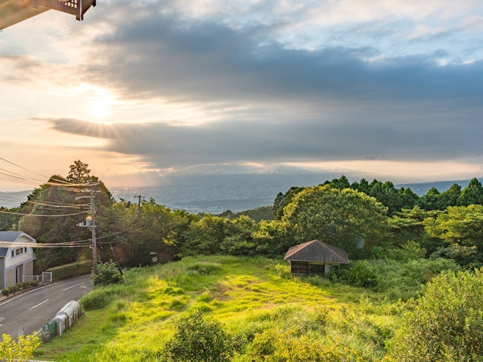 ・【景色】高台に立地しており、思いがけない程美しい風景に出合えることもあります