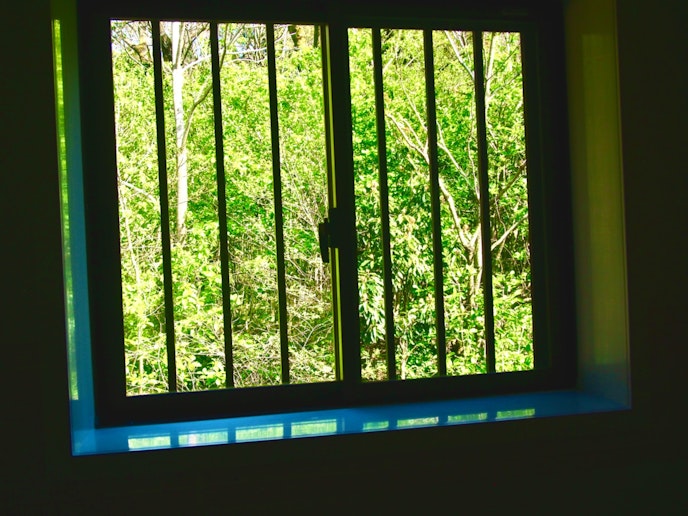 浴室からの景色