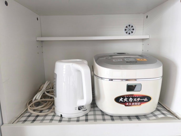 電気ケトル・炊飯器