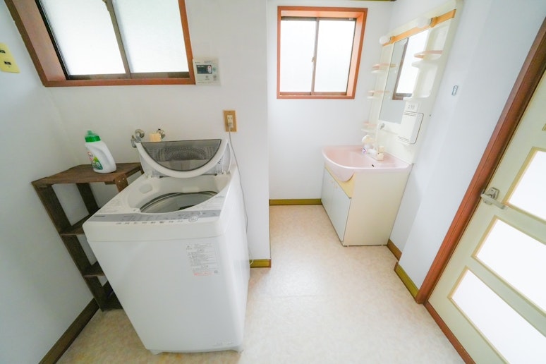 洗濯機＆洗面所