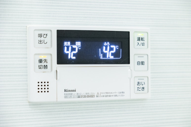 浴室熱水器開関