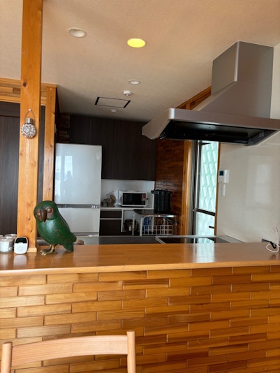 使いやすいキッチンは安心の電化