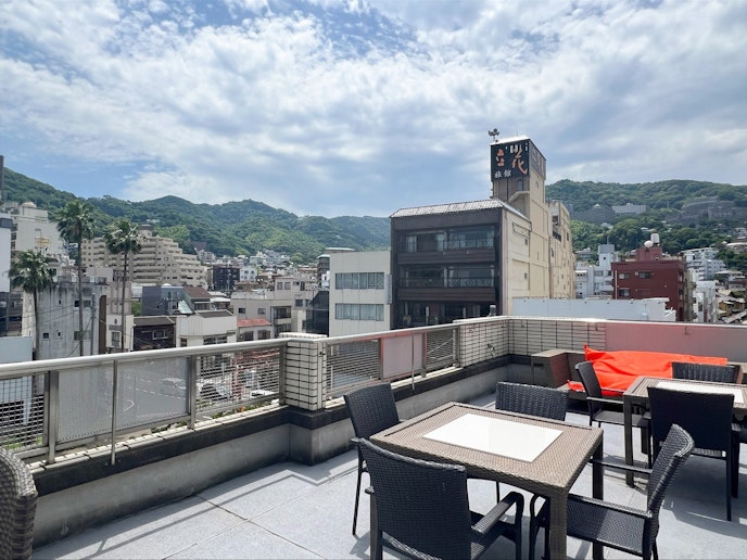 ・【テラス】4階屋上は広々としたテラス。眺めも抜群です